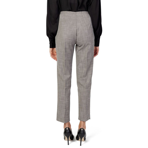 Gray Polyester Jeans & Pant Sandro Ferrone