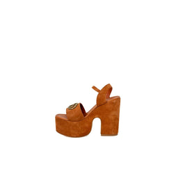 Brown Suede Pump Guess