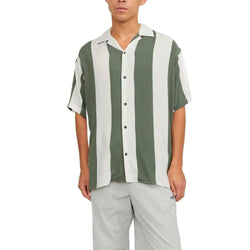 Green Viscose Shirt Jack Jones