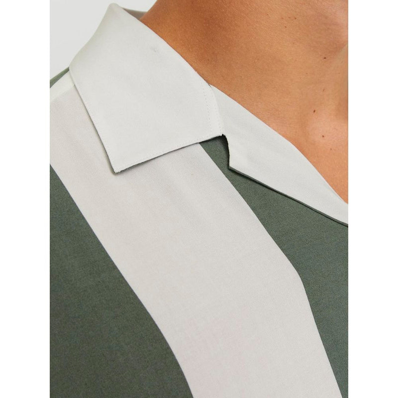 Green Viscose Shirt Jack Jones