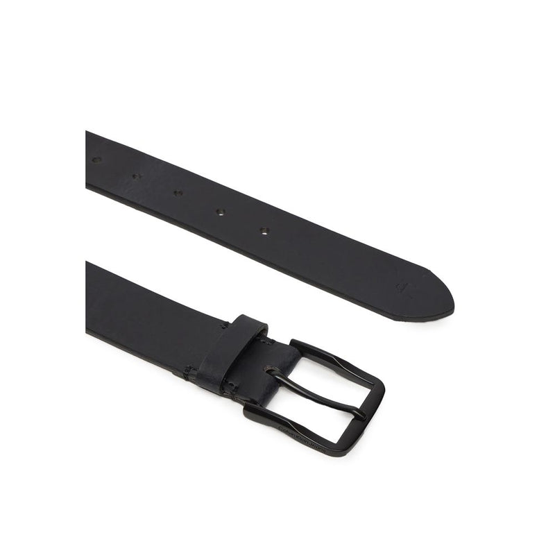 Black Leather Belt Calvin Klein Jeans