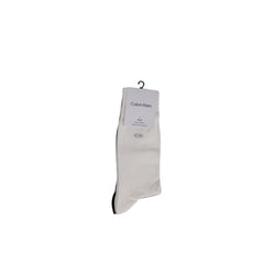 White Cotton Sock Calvin Klein