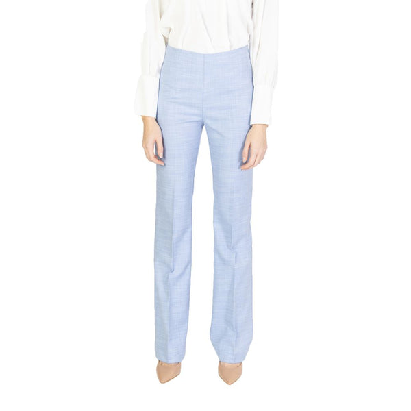 Blue Viscose Jeans & Pant Sandro Ferrone