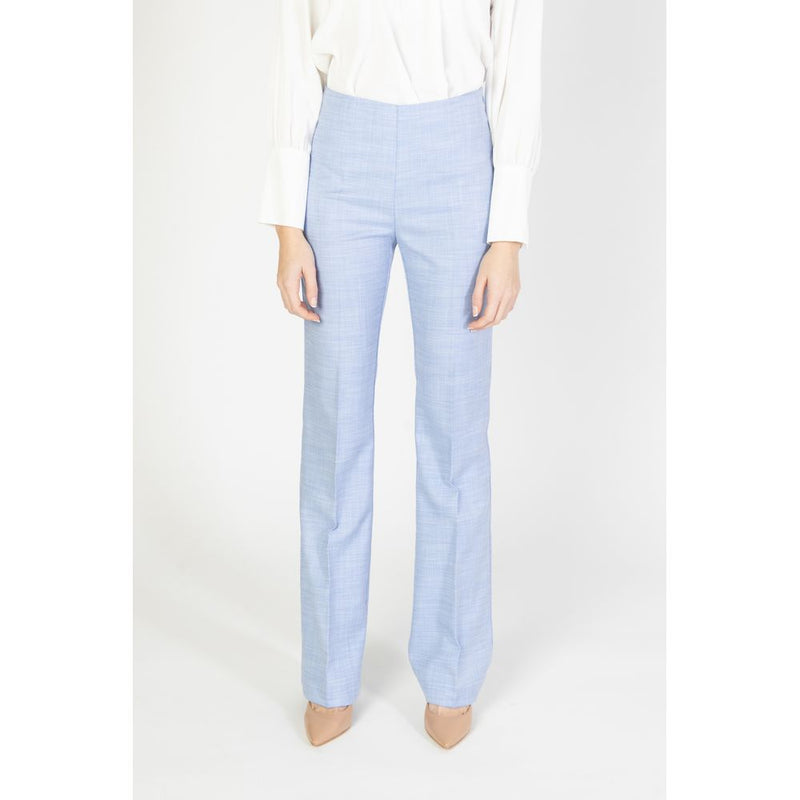 Blue Viscose Jeans & Pant Sandro Ferrone