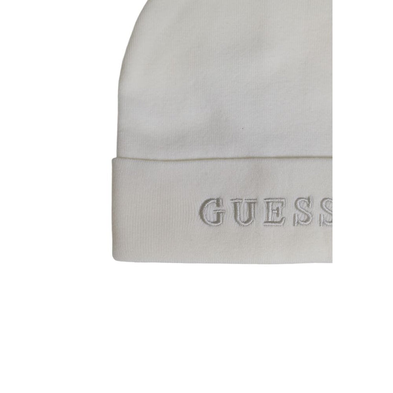 Cream Acrylic Hat Guess