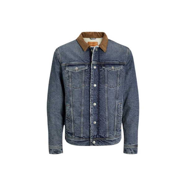 Blue Cotton Jacket Jack Jones