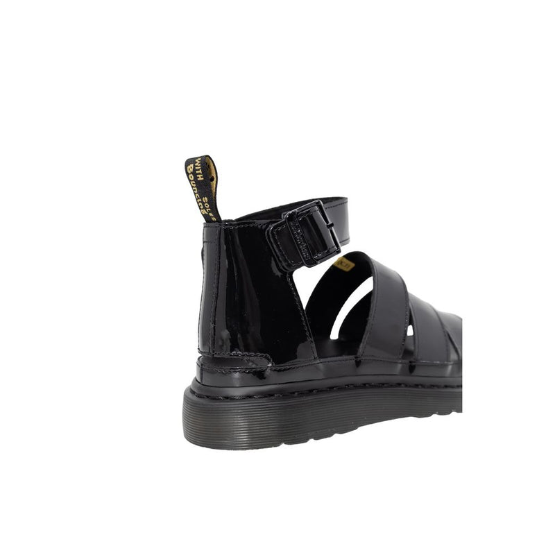 Black Leather Sandal Dr. Martens