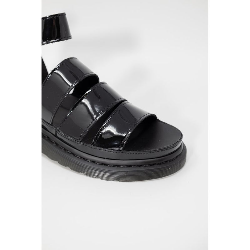 Black Leather Sandal Dr. Martens