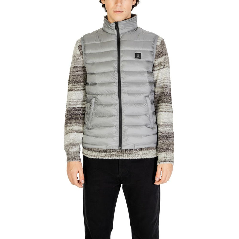 Gray Polyamide Jacket Gianni Lupo