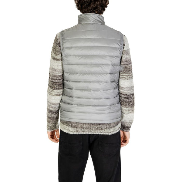 Gray Polyamide Jacket Gianni Lupo