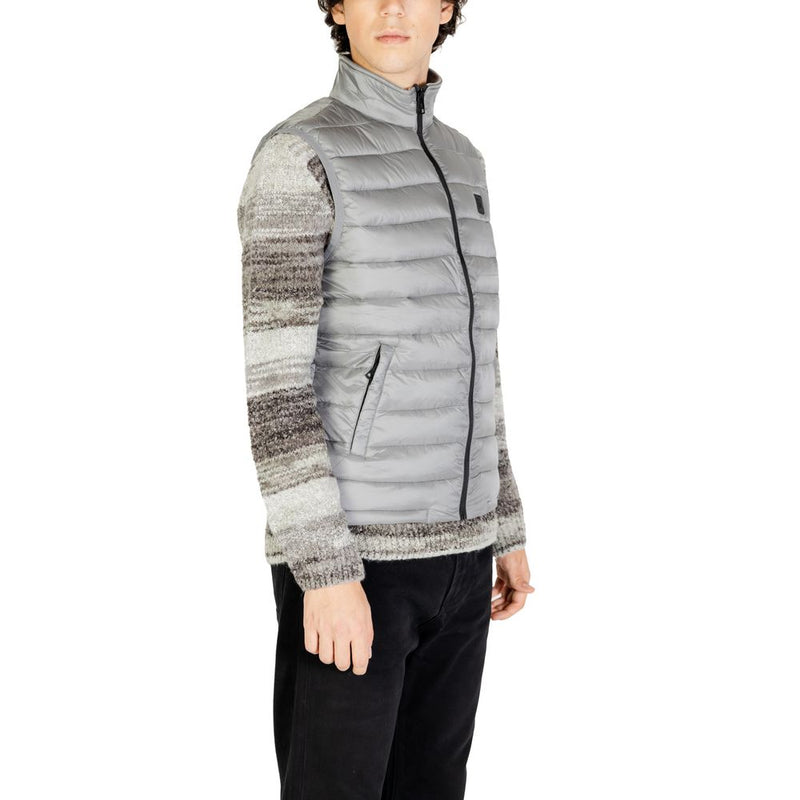 Gray Polyamide Jacket Gianni Lupo