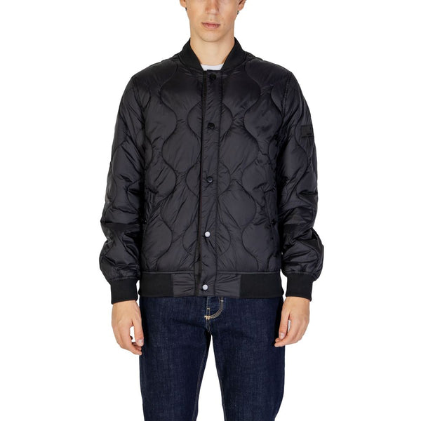 Black Polyamide Jacket Gianni Lupo