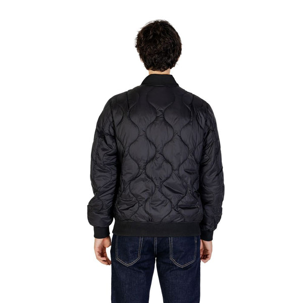 Black Polyamide Jacket Gianni Lupo