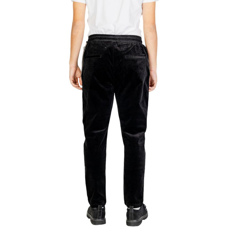 Black Cotton Jeans & Pant Gianni Lupo