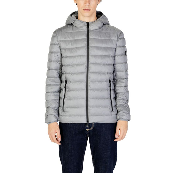 Gray Polyamide Jacket Gianni Lupo