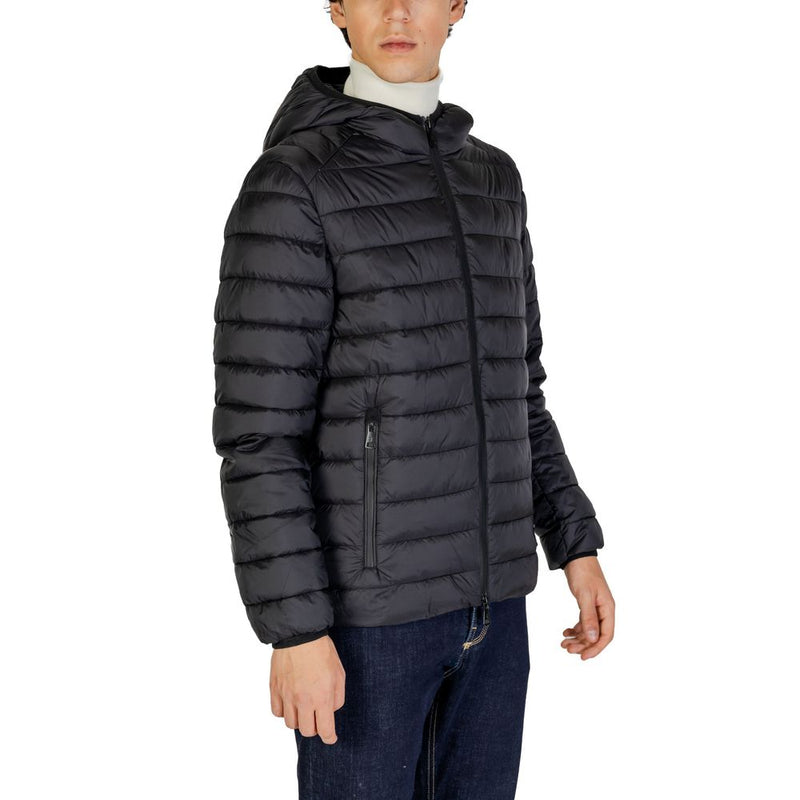 Black Polyamide Jacket Gianni Lupo