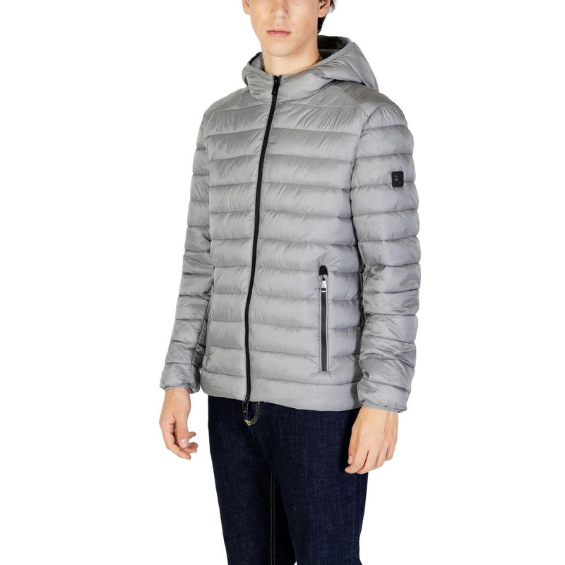 Gray Polyamide Jacket Gianni Lupo