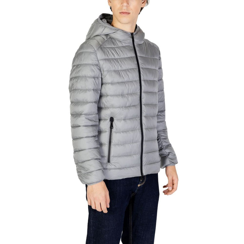 Gray Polyamide Jacket Gianni Lupo