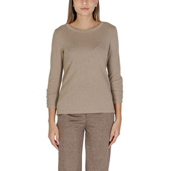 Beige Polyester Tops & T-Shirt Street One
