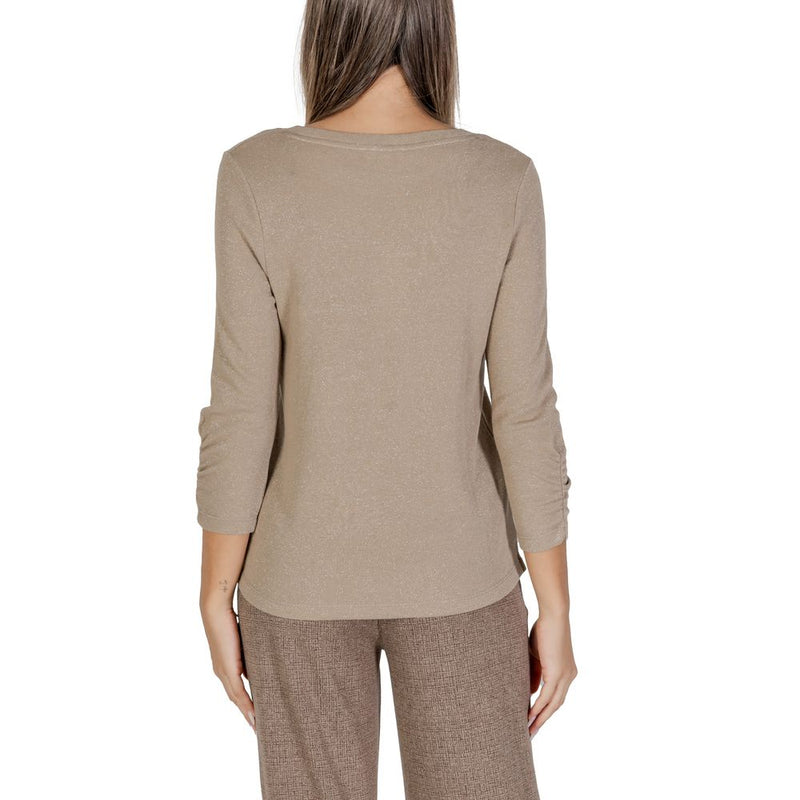 Beige Polyester Tops & T-Shirt Street One
