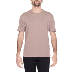 Gray Cotton T-Shirt Gianni Lupo