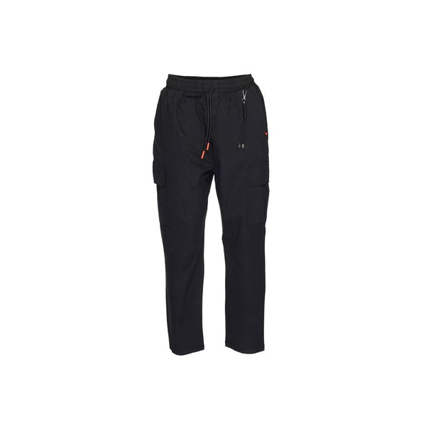 Black Cotton Jeans & Pant Gianni Lupo