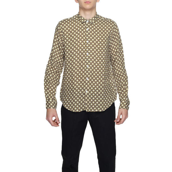 Beige Linen Shirt Gianni Lupo