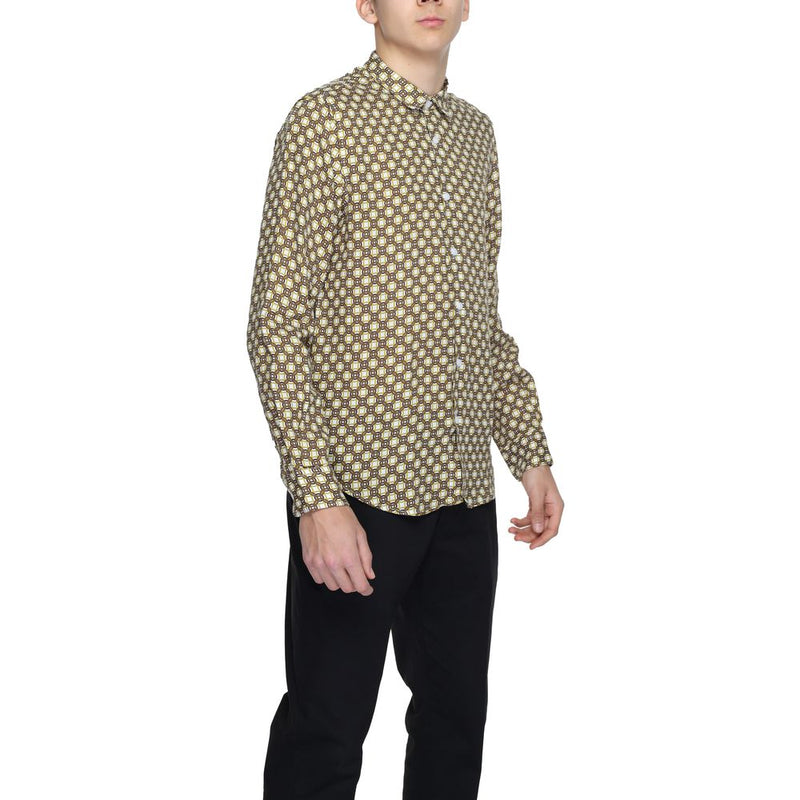 Beige Linen Shirt Gianni Lupo
