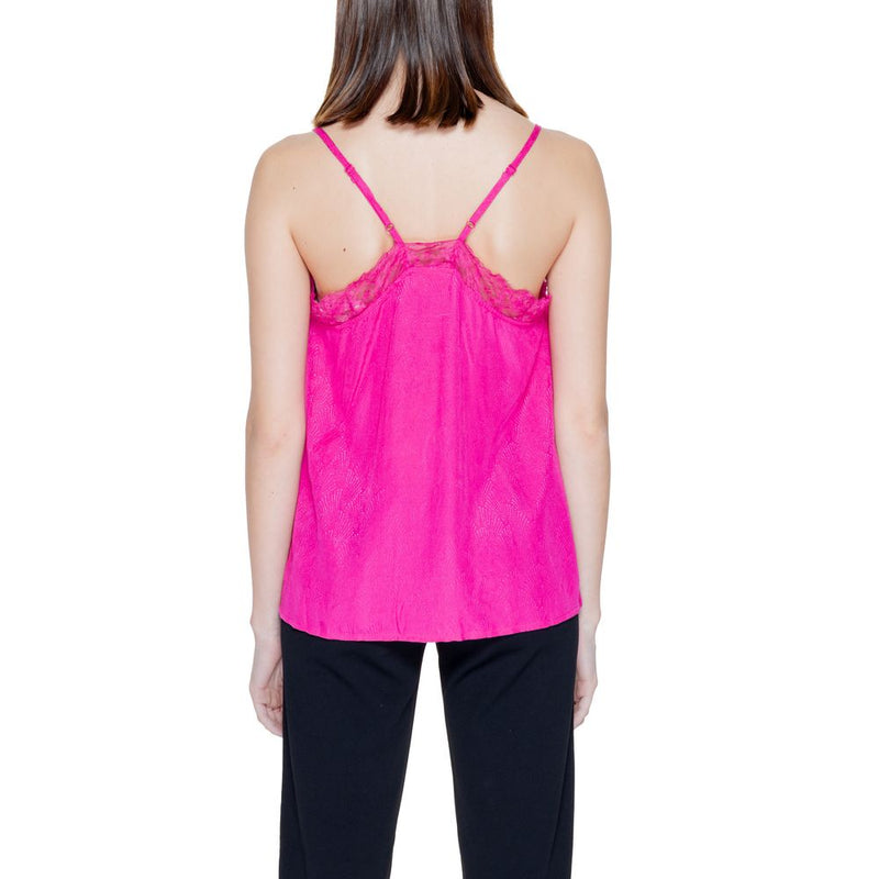 Pink Viscose Tops & T-Shirt Vila Clothes