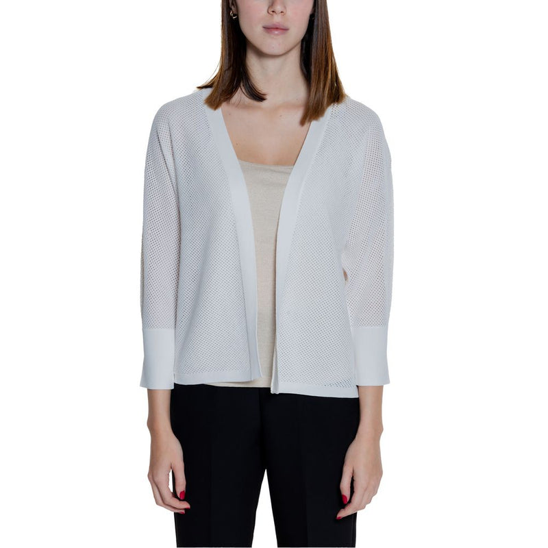 White Viscose Cardigan Street One