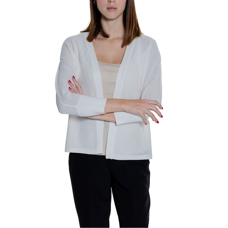 White Viscose Cardigan Street One