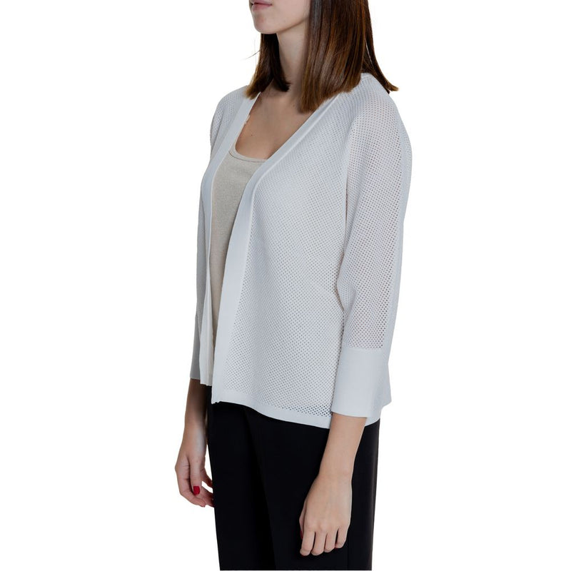 White Viscose Cardigan Street One