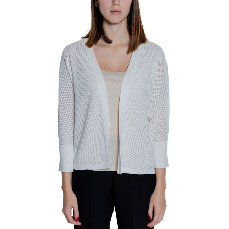 White Viscose Cardigan Street One