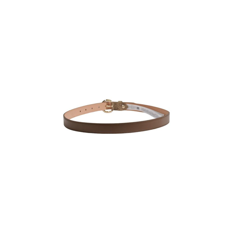 Brown Polyester Belt Guess