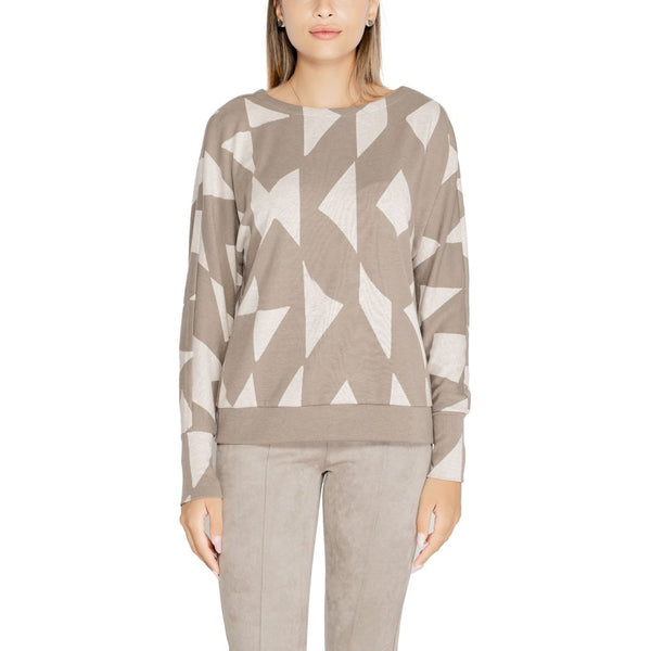 Brown Polyester Tops & T-Shirt Street One