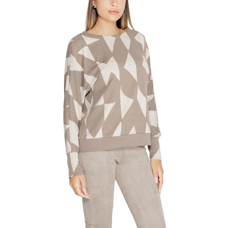 Brown Polyester Tops & T-Shirt Street One