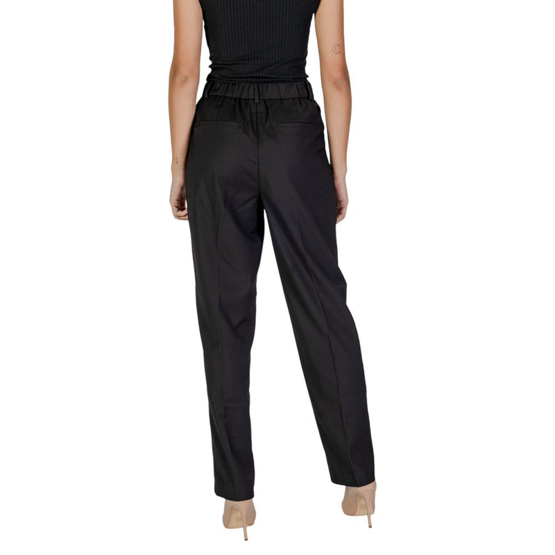 Black Polyester Jeans & Pant Vila Clothes