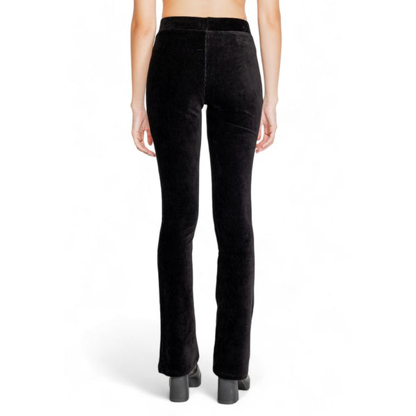 Black Cotton Jeans & Pant Street One