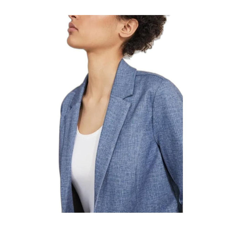 Blue Polyester Suits & Blazer Street One