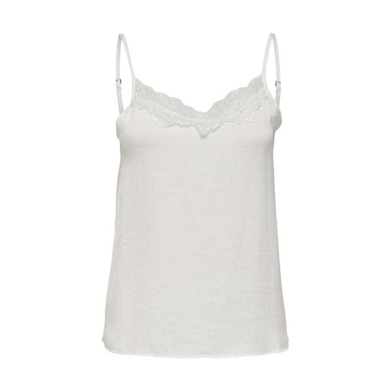 White Polyester Tops & T-Shirt Jacqueline De Yong