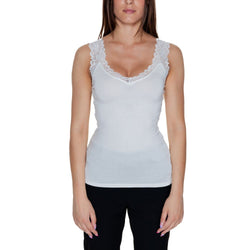 White Viscose Tops & T-Shirt Vero Moda