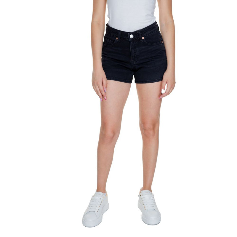 Black Cotton Short Vero Moda