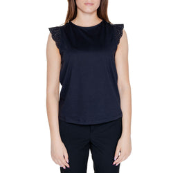 Black Recycled Cotton Tops & T-Shirt Vero Moda