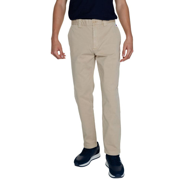 Gold Recycled Cotton Jeans & Pant Tommy Hilfiger Jeans