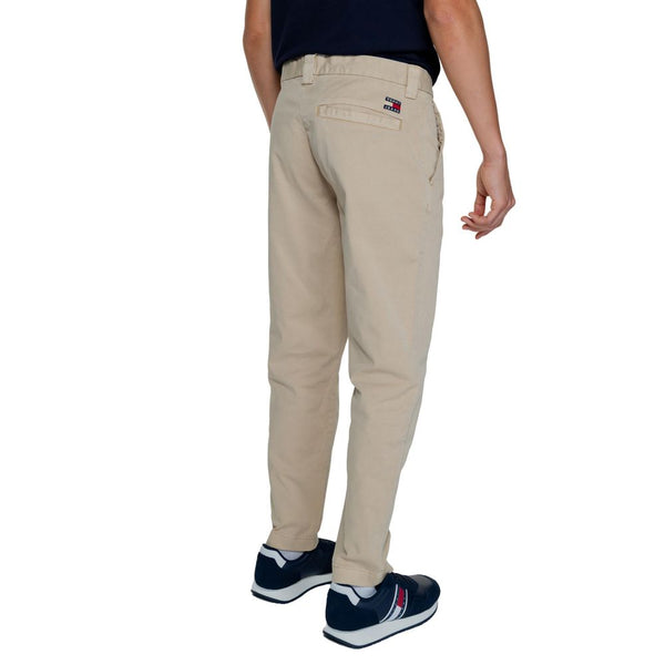Gold Recycled Cotton Jeans & Pant Tommy Hilfiger Jeans