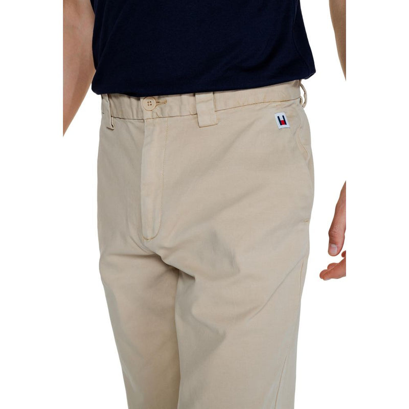 Gold Recycled Cotton Jeans & Pant Tommy Hilfiger Jeans