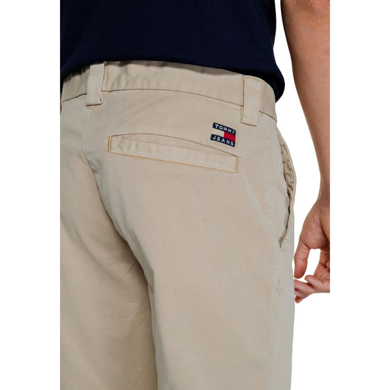 Gold Recycled Cotton Jeans & Pant Tommy Hilfiger Jeans