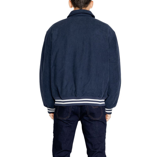 Blue Recycled Polyester Jacket Tommy Hilfiger Jeans