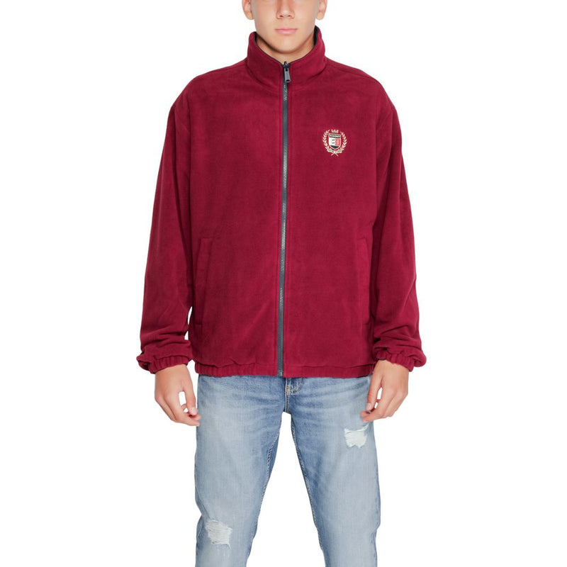 Blue Recycled Polyester Jacket Tommy Hilfiger Jeans