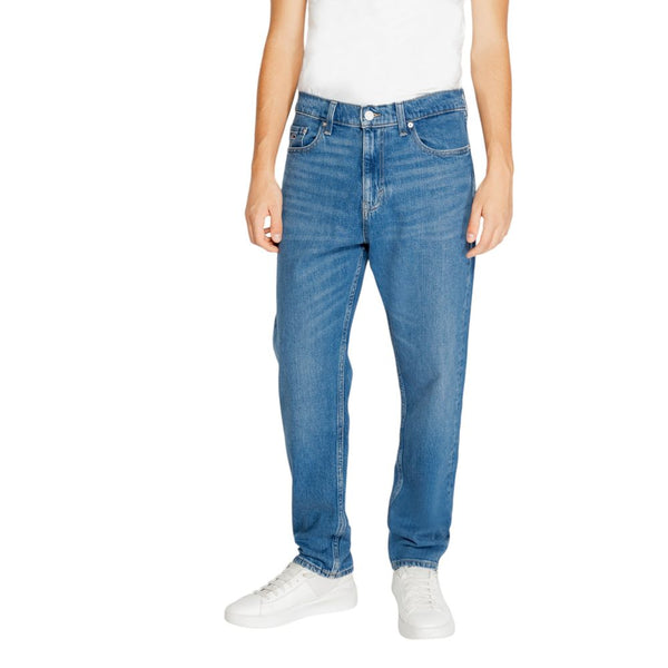 Blue Cotton Rigenerato Jeans & Pant Tommy Hilfiger Jeans